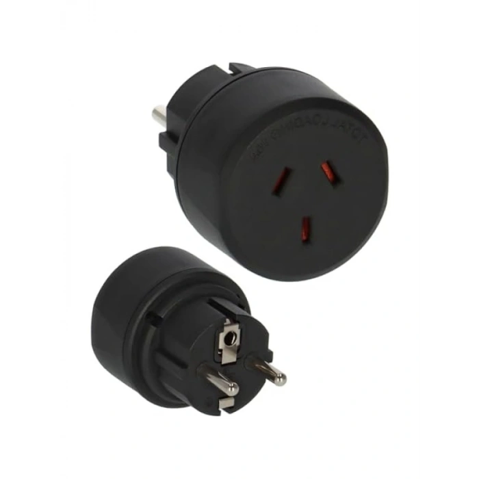 IP20 Uyumlu Topraklı Seyahat Adaptörü, 10A Kapasite