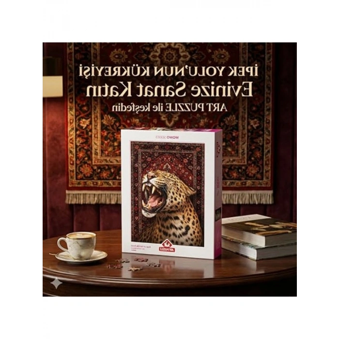 İpek Yolu Temalı 1000 Parça Puzzle, Eğlenceli Sanat Aktiviteleri