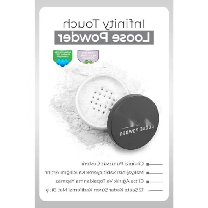 İpeksi Toz Pudra - Mat Bitiş - 01 Transparent