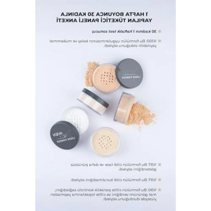 İpeksi Toz Pudra - Mat Bitiş - 01 Transparent