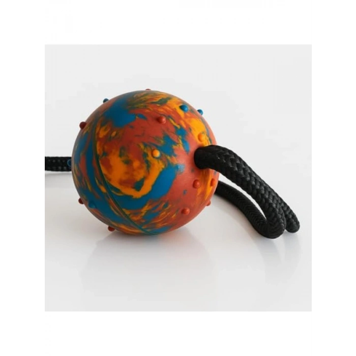 İpli At Getir Kauçuk Topu - 7 cm