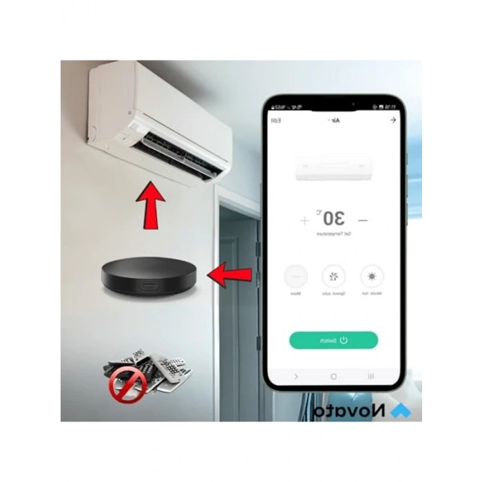 IR ve RF ile Uyumlu WiFi Kumanda Kontrol Cihazı