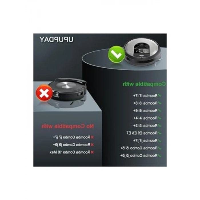 İRobot Roomba E & İ serisi İRobot Roomba i7+i3+i4+i6+i8+ j7+/Plus,İRobot Roomba E5 E6 E7 Uyumlu Yan Fırça Yedek Parça Seti-4 Adet