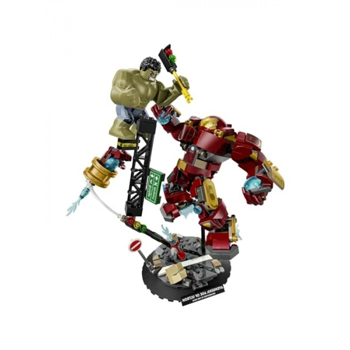 Iron Man ve Hulk İçeren 413 Parça Marvel Savaş Seti - Eğlenceli Oyun