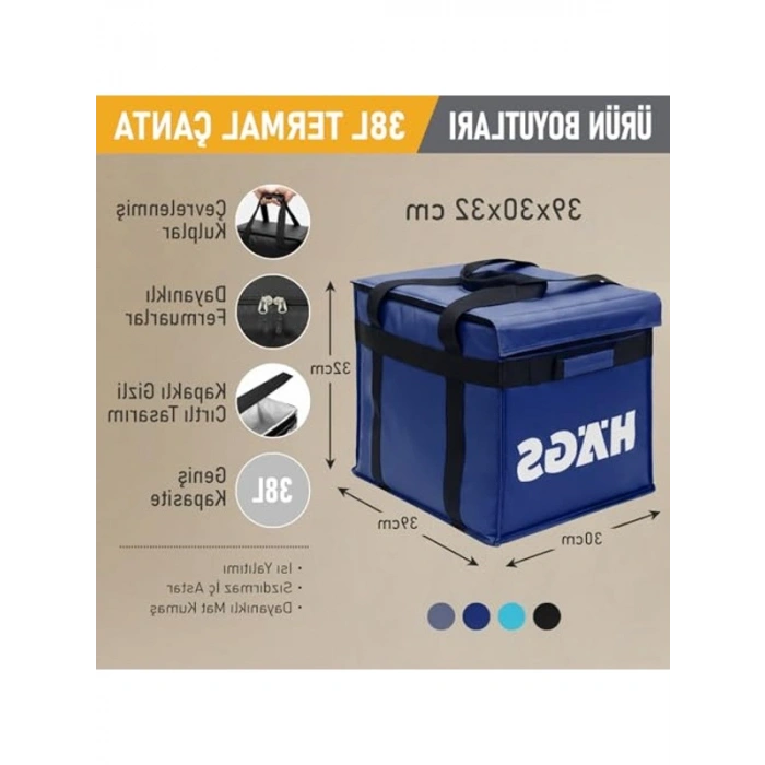 Isı Yalıtımlı Termal Kamp Çantası, Piknik ve Plaj için