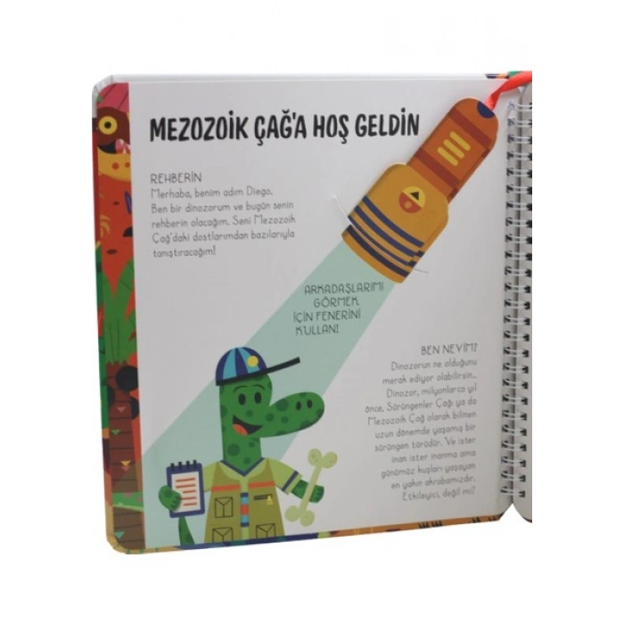 Işık Tut Keşfet - Dinozorlar (Fenerli Kitap)