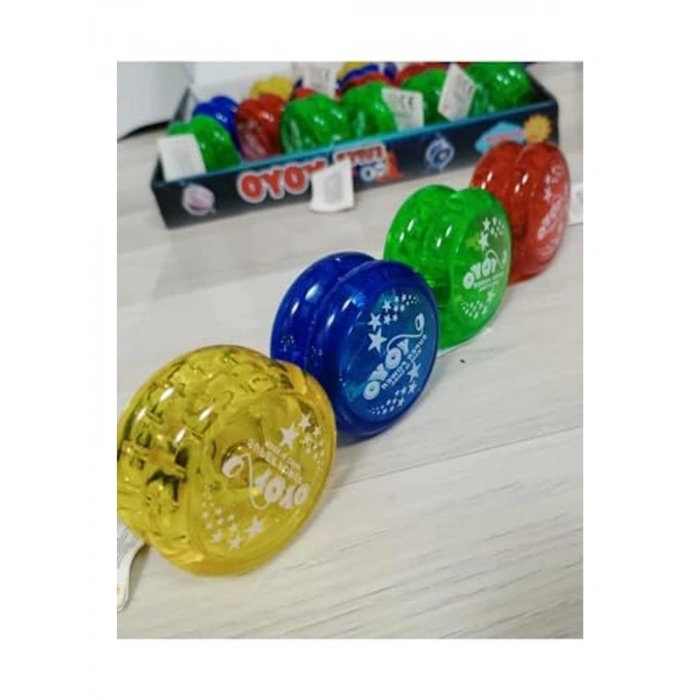 Işıklı Extra Rulmanlı Sarı Pro Yo-Yo, Yüksek Kalite Oyuncak
