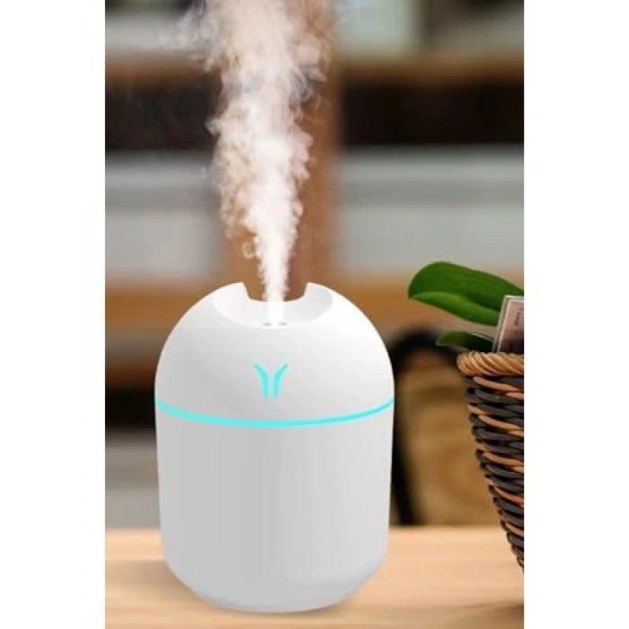 Işıklı Hava Nemlendirici - Pembe