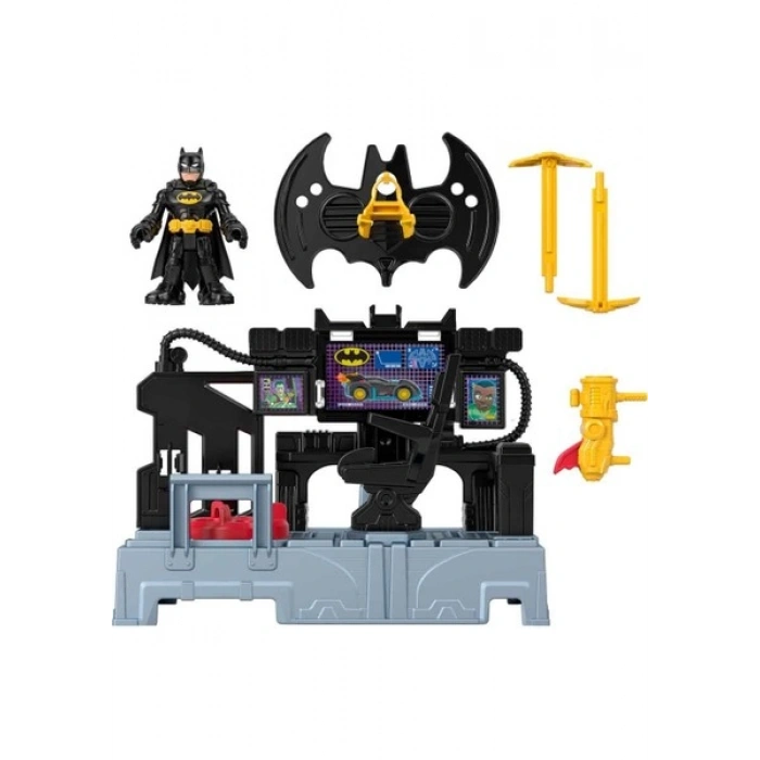 Işıklı Imaginext Dc Super Friends Bat Komuta Merkezi Oyun Seti JFD93
