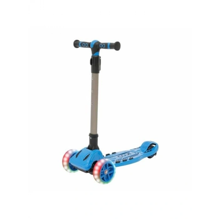 Işıklı Mavi Scooter, Eğlenceli Ulaşım Aracı