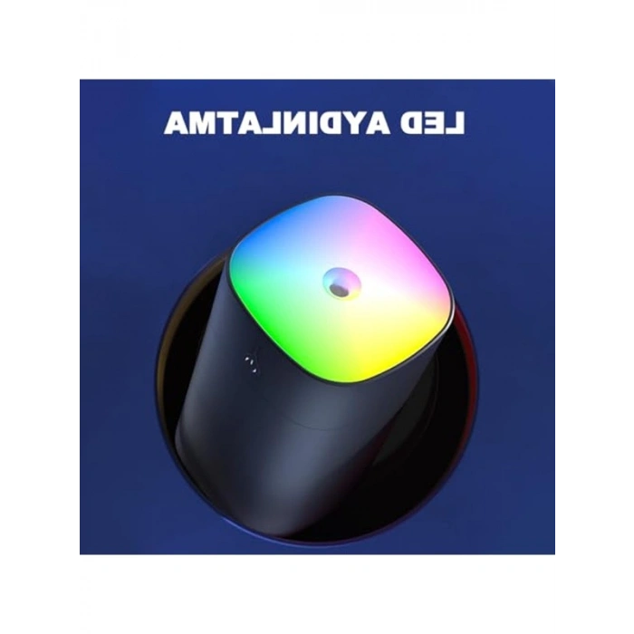 Işıklı Ortam Nemlendirici, 400 ml, Buhar Makinesi ve Aroma Difüzörü