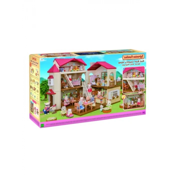 Işıklı Oyun Odalı Şehir Evi Oyuncak Seti