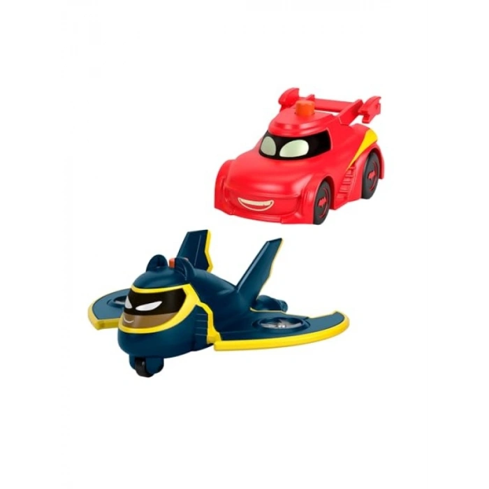 Işıklı Oyuncak Araba Seti - 1:55 Ölçekli 2li Set