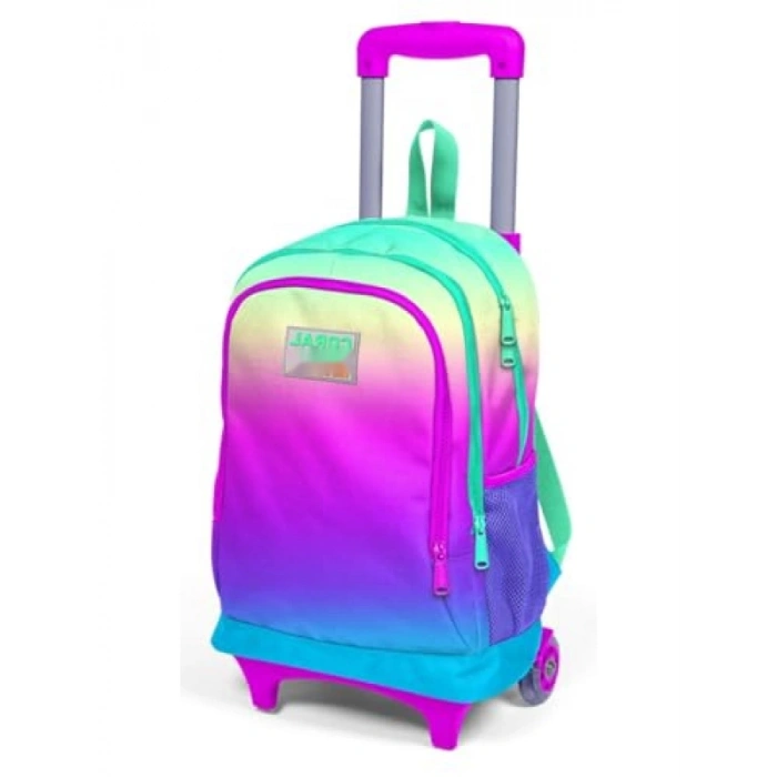 Işıklı Tekerlekli Çekçek Sırt Çanta