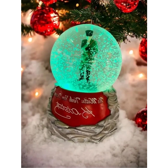 Işıklı ve Müzikli Atatürk Kar Küresi 15 cm