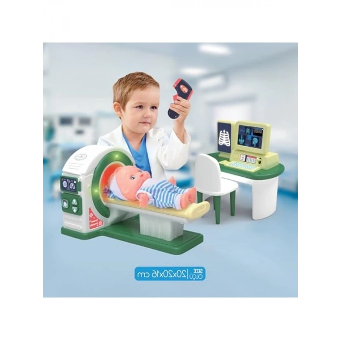 Işıklı ve Sesli Bilgisayarlı Tomografi Makinesi Oyun Seti