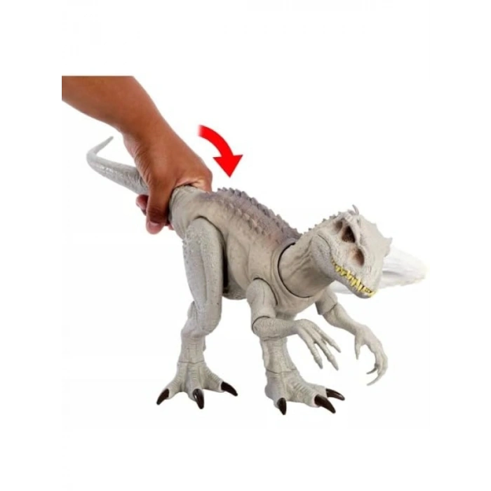 Işıklı ve Sesli Kamuflaj Dinozor Figürü - 53 cm
