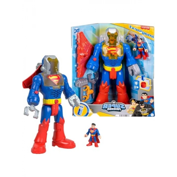 Işıklı ve Sesli Superman Robot Kostümü