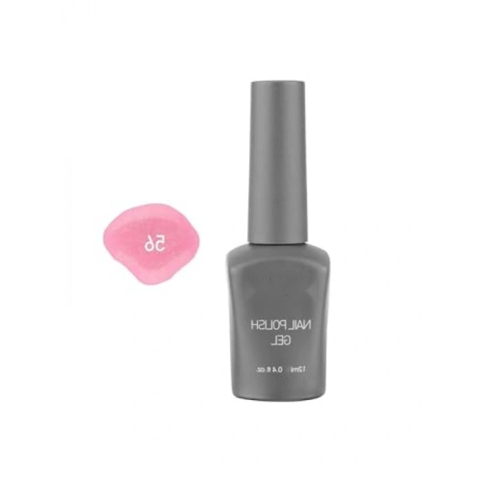 Işıltılı Kalıcı Pembe Oje, 12 ml