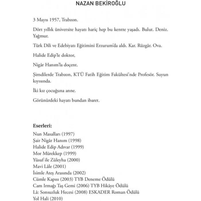 İsimle Ateş Arasında - Nazan Bekiroğlu