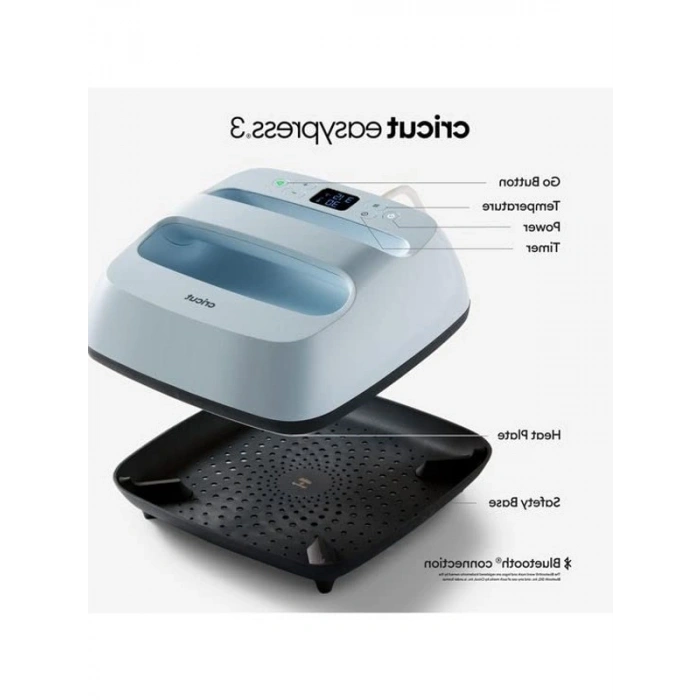 Isıtıcı Mavi EASYPRESS, 23x23 cm Hobi ve Sanat Projeleri için