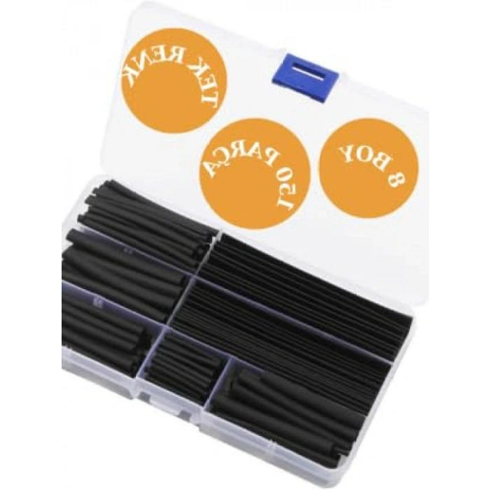 Isıyla Daralan Makaron Kablo Seti (127 Parça)