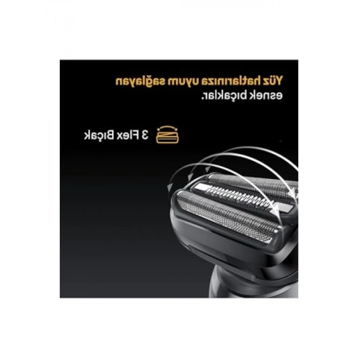 Islak ve Kuru Elektrikli Tıraş Makinesi