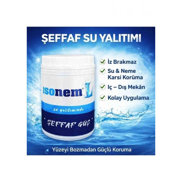 İsonem L Şeffaf Yalıtım Boyası