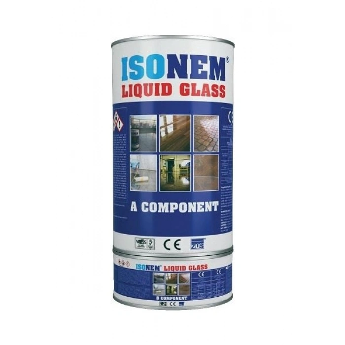 Isonem Liquid Glass Şeffaf Parlak Su Izolasyonu 2 kg