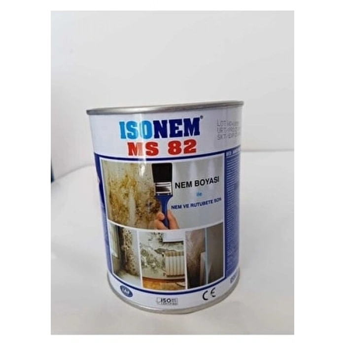 İsonem Nem Boyası MS 82 Beyaz 1 kg İç ve Dış Duvarlar