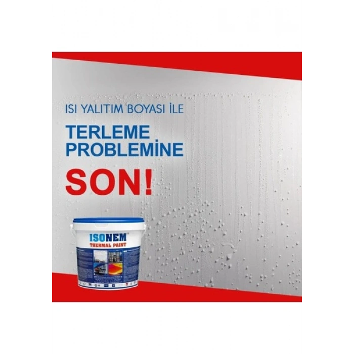 İsonem Thermal Paint İç Ve Dış Cephe Isı Yalıtım Boyası 5 Lt