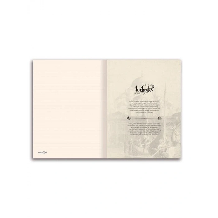 İstanbul Gravür Mini Journal - Çizgili Külliye