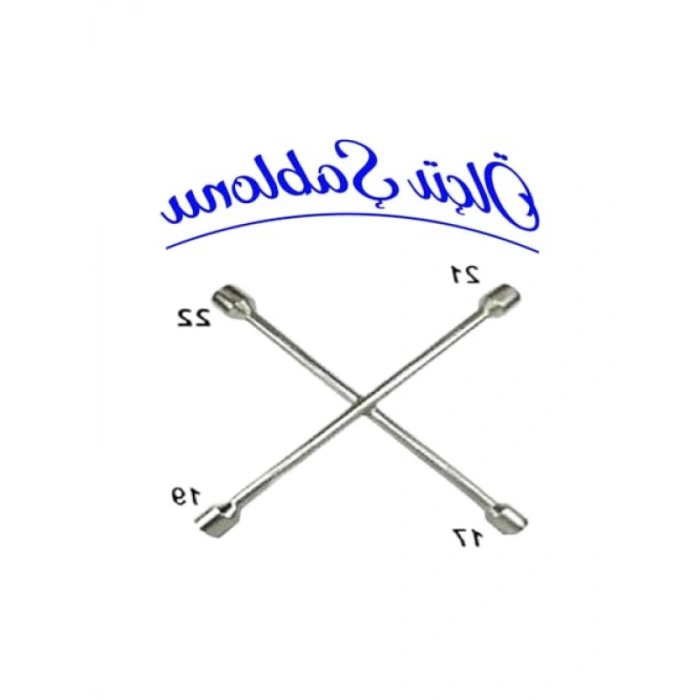 Istavroz Tip Bijon Anahtarı - 17, 19, 21, 22 mm