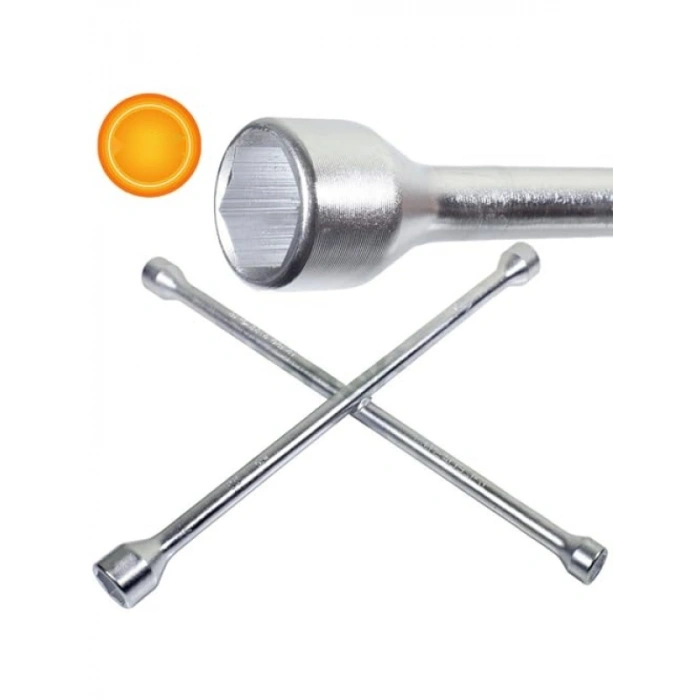 Istavroz Tip Bijon Anahtarı - 17, 19, 21, 22 mm