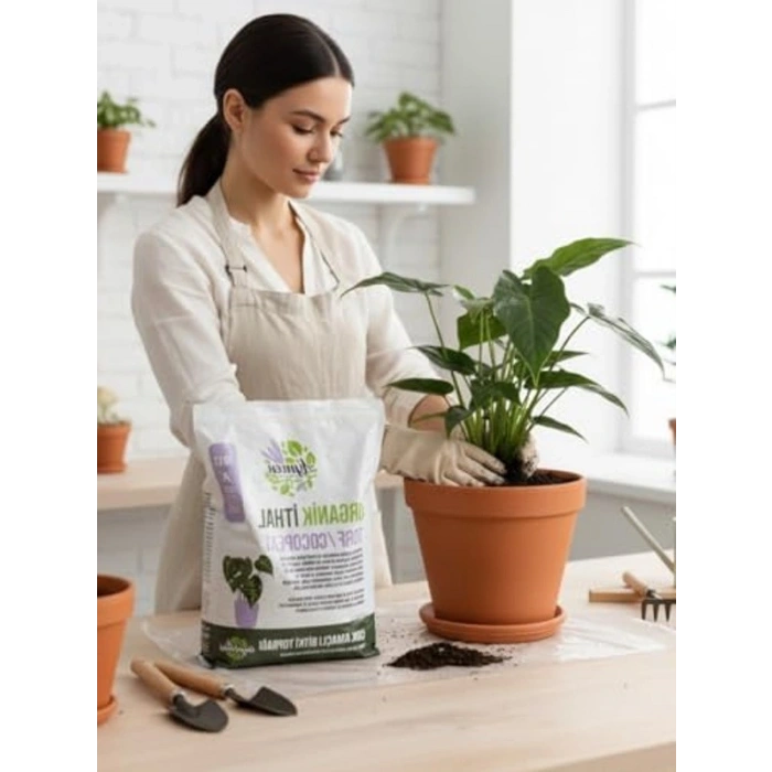 İthal Torf Karışımı, 10 Litre Paket, Bitki Yetiştiriciliği İçin