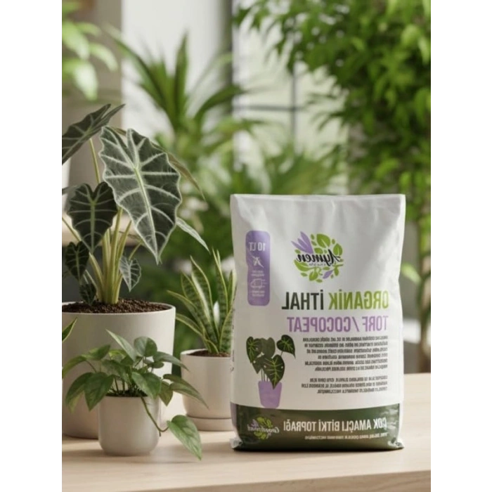 İthal Torf Karışımı, 10 Litre Paket, Bitki Yetiştiriciliği İçin