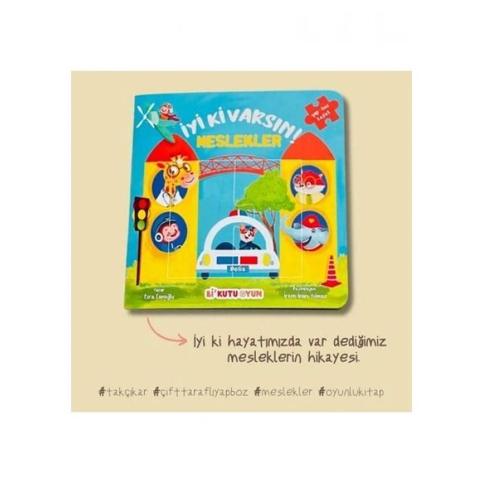 İyi Ki Varsın! - Meslekler (Yap-Boz-Keşfet) - Esra Canoğlu