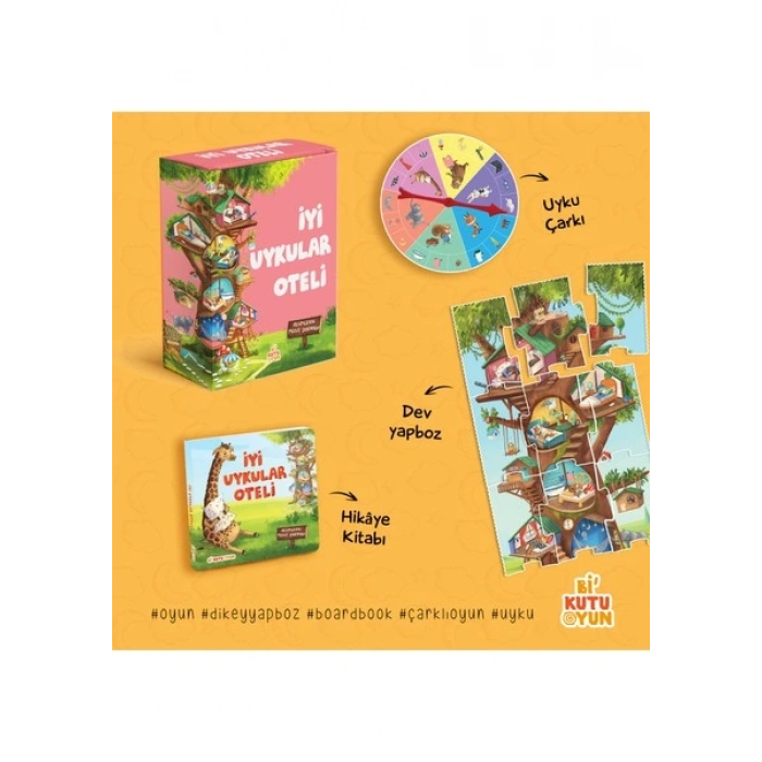 İyi Uykular Oteli - Kitap ve Oyun Seti
