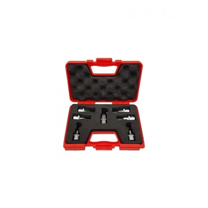 İzeltaş 1/2 Lokmalı Allen Uç Takımı 60 mm 7 Parça