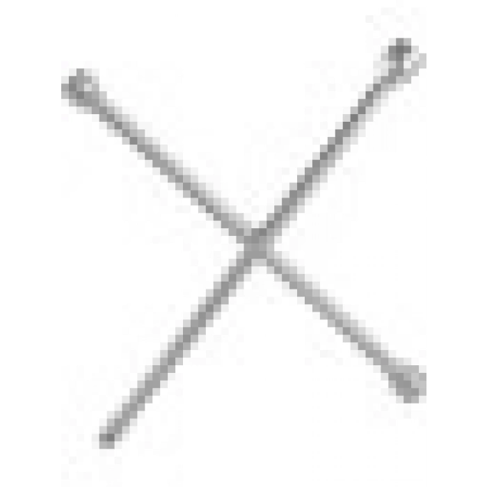 İzeltaş Bijon Anahtarı 1/2 Adaptörlü İstavroz Tipi 17 x 19 x 22 mm