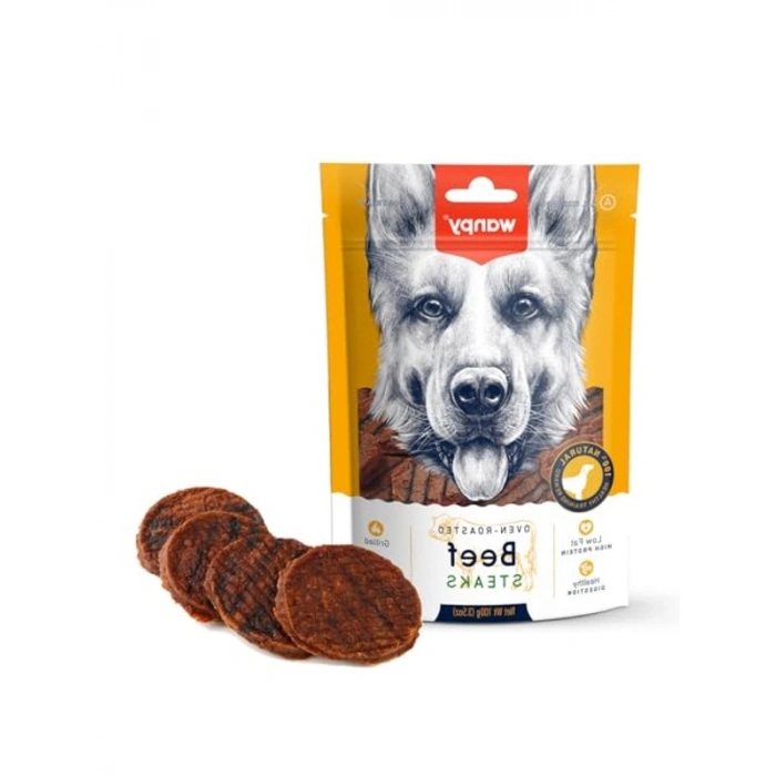 Izgara Dana Biftek Köpek Ödülü 100 Gram Paketinde