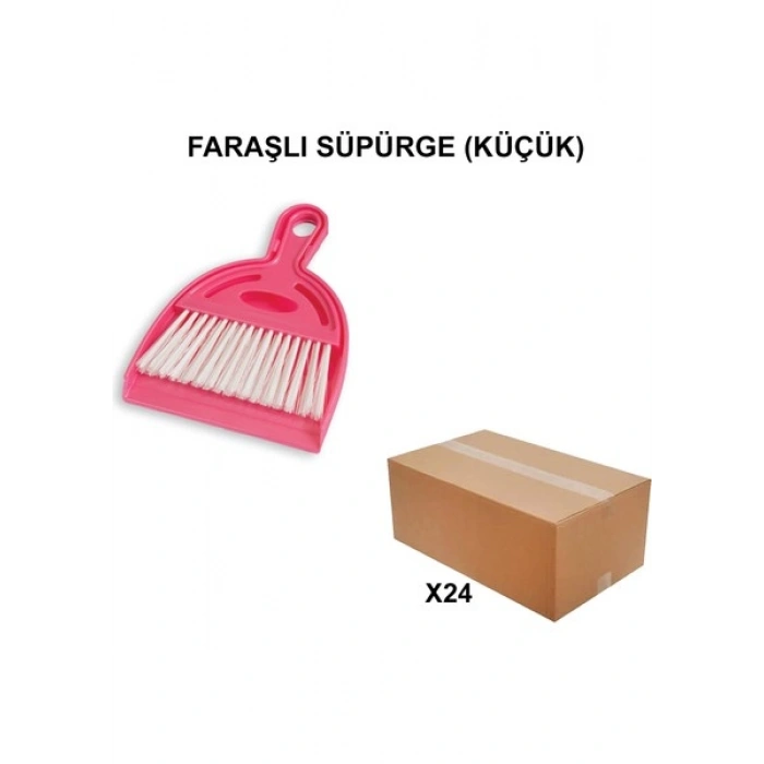 Izmir Fırça Arge Toptan Faraşlı Süpürge Küçük - 24 Adet