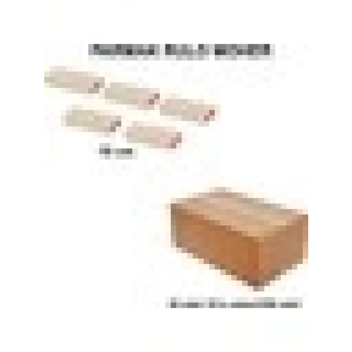 Izmir Fırça Arge Toptan Parmak Rulo Moher Yedek (10lu) 10CM -500 Adet 012608
