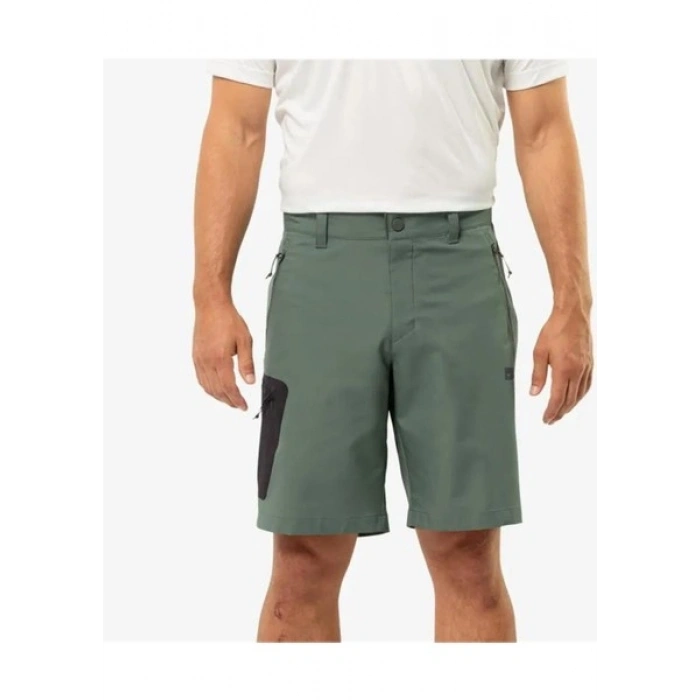 Jack Wolfskin Actıve Track Shorts M Yeşil Erkek Şort
