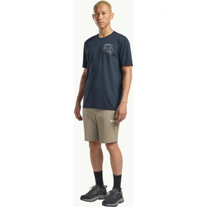 Jack Wolfskin HIKEOUT SHORTS M Taş Rengi Erkek Şort