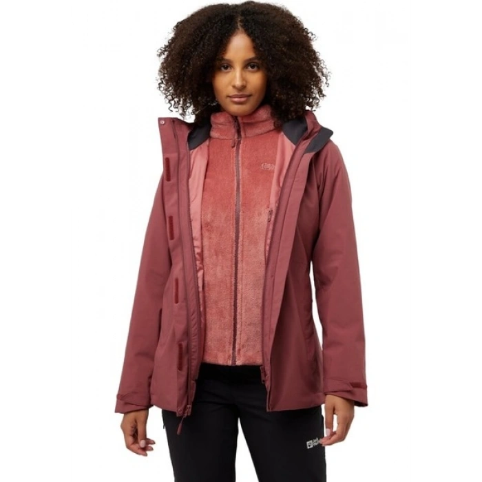 Jack Wolfskin Rotwand 3ın1 Kadın Outdoor Ceketi A60333