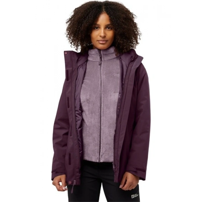 Jack Wolfskin Rotwand 3ın1 Kadın Outdoor Ceketi A60333