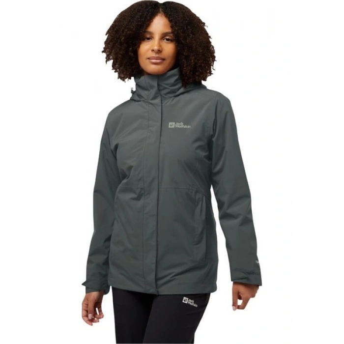 Jack Wolfskin Rotwand 3ın1 Kadın Outdoor Mont A60333
