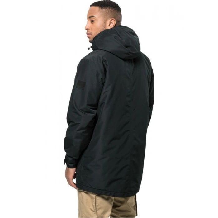 Jack Wolfskin Siyah Erkek Mont 1115471-6000 Wınterlager Parka M