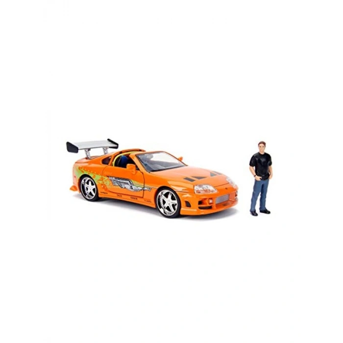 Jada 1:24 Fast & Furious Brians 1995 Toyota Supra Mk4 Figürlü Set